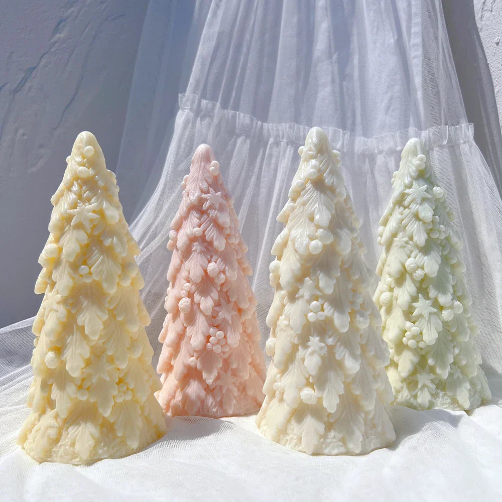 18CM Christmas Tree Silicone Candle Mould