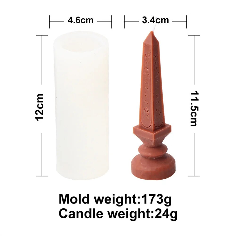 Ancient Greek Pharaoh Sacrificial Knight Candle Mould