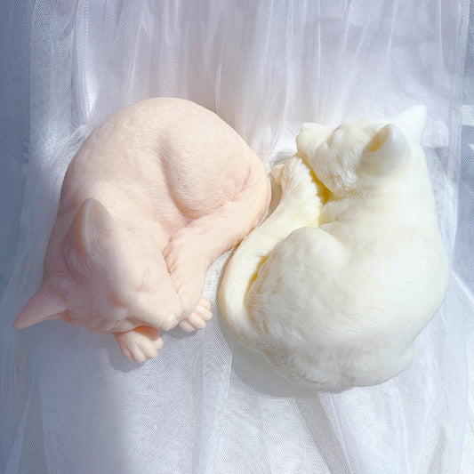 Cute Fox Candle Silicone Mould