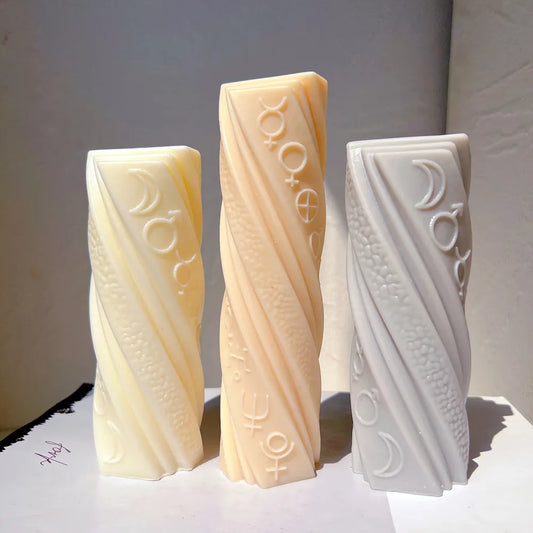 Astrological Pillar Candle Mould