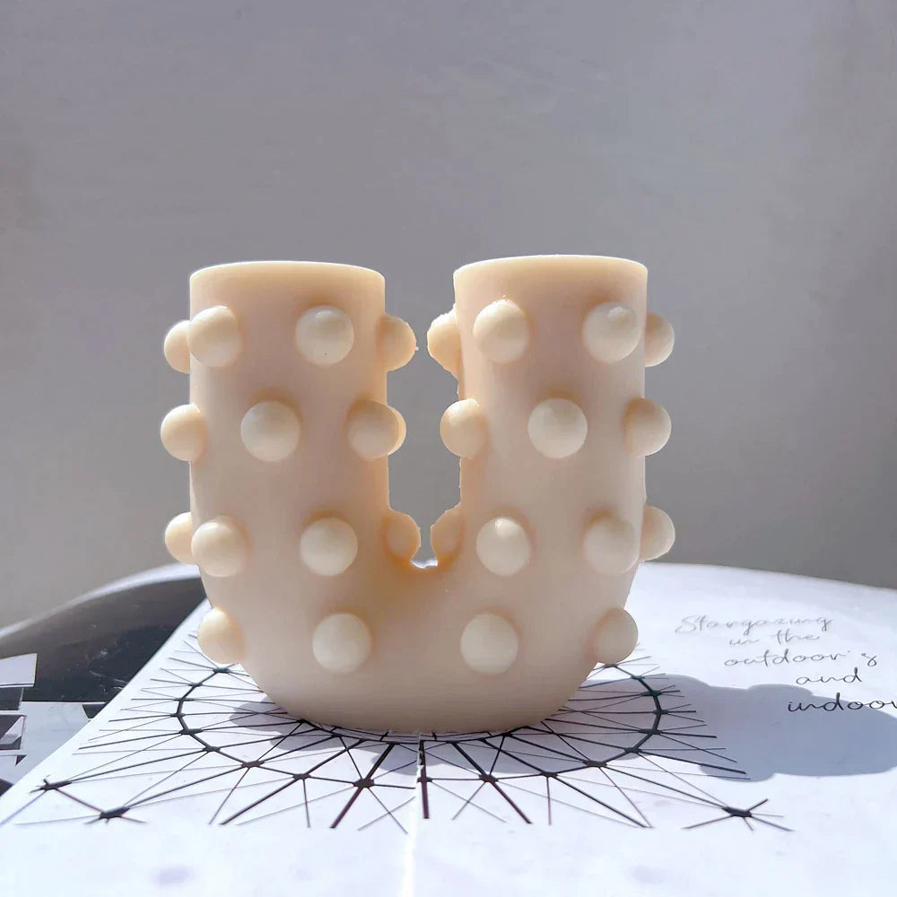 Geometric Shapes Candle Moulds