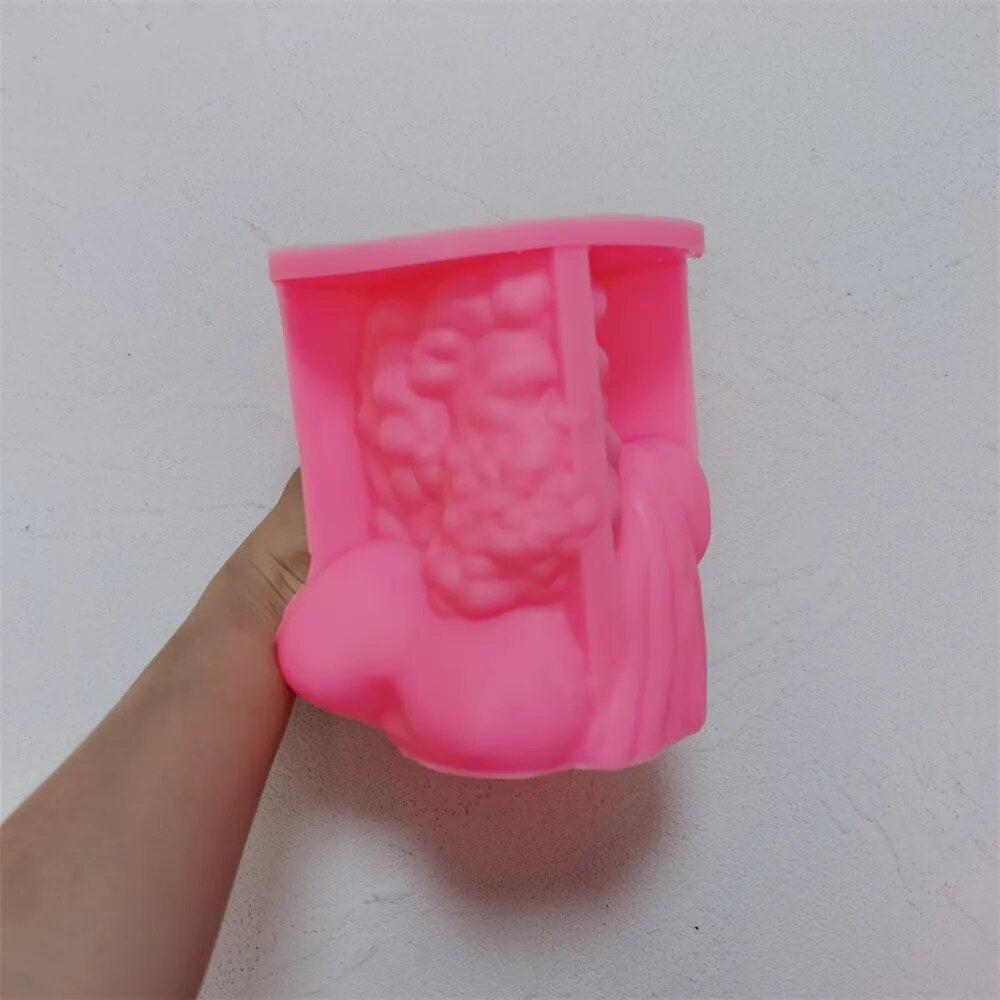 Zeus Statue Candle Silicone Mould