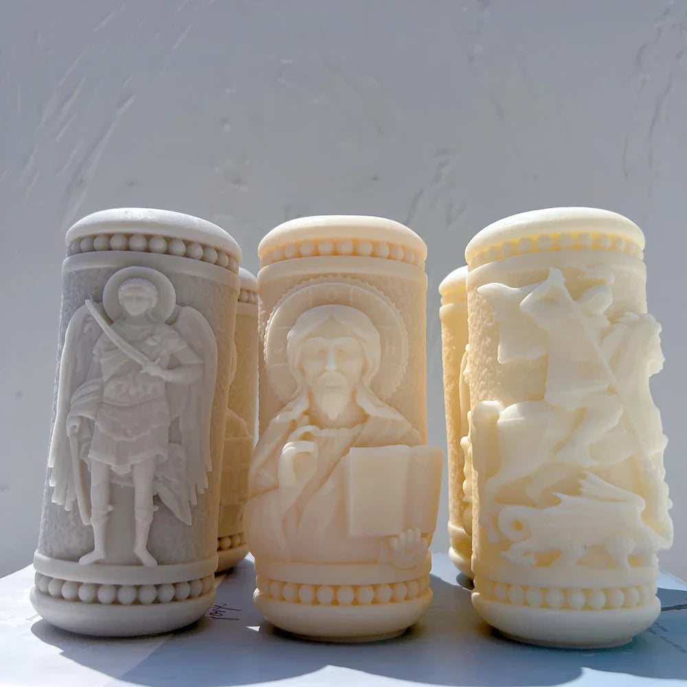 Saint's Design Candle Silicone Mould