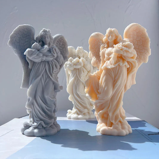 Guardian Angel & Angel of Grace Candle Mould