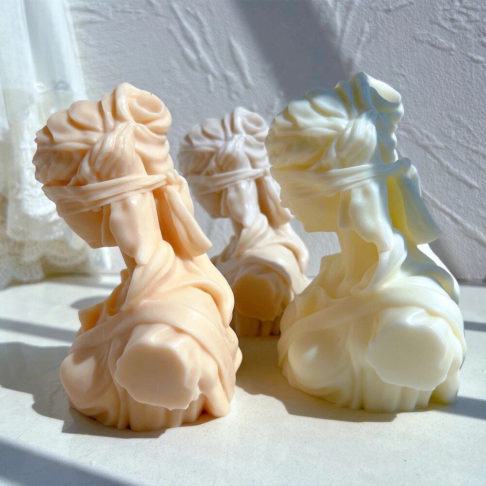 Lady Justice Candle Mould