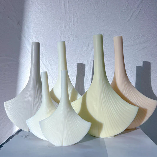 Ginkgo Leaf Candle Mould