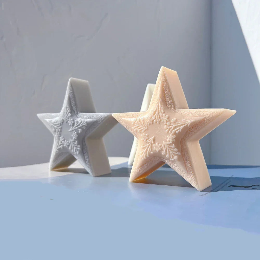 Star Silicone Candle Mould for Ramadan & Eid Decor