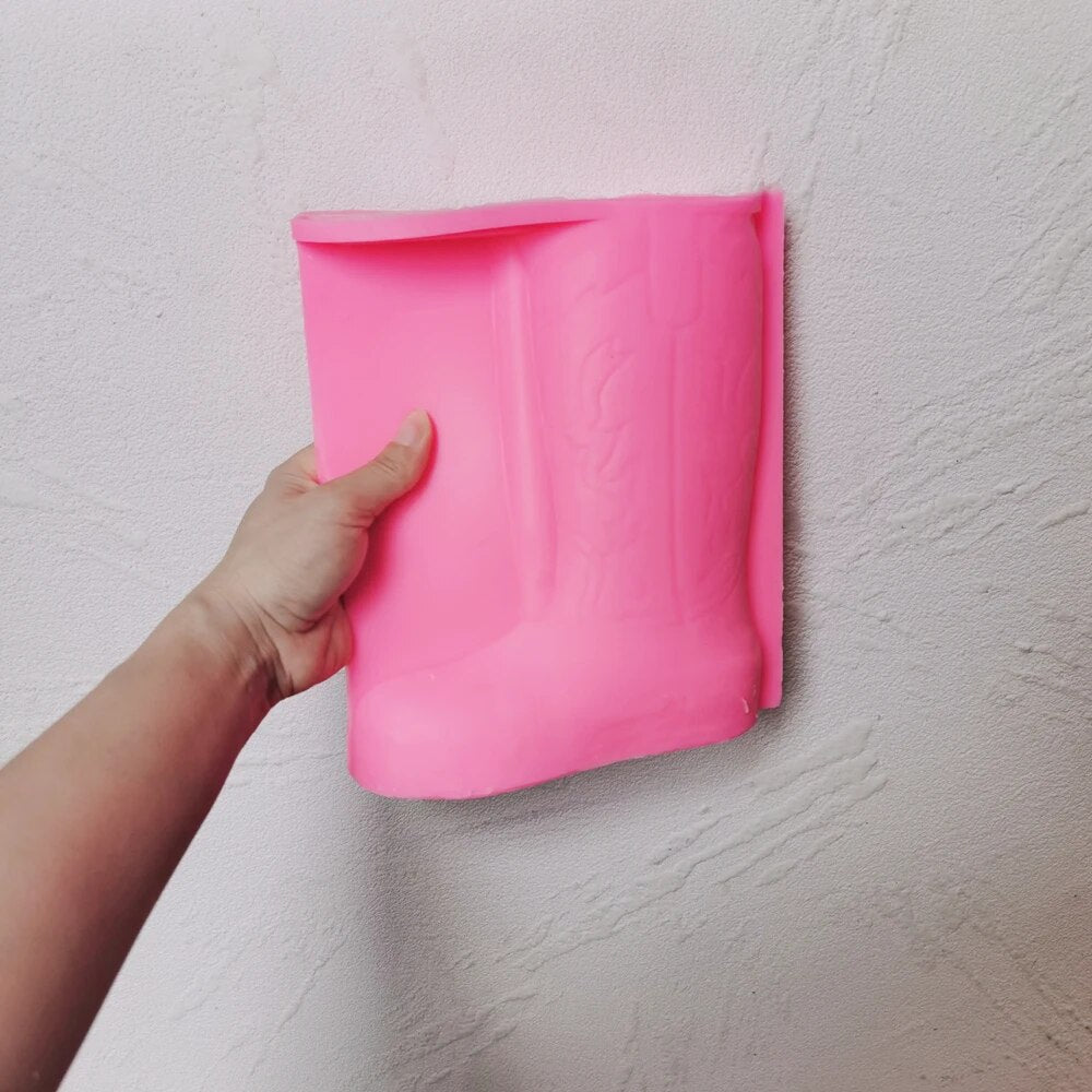 Cowboy Boot Candle Mould