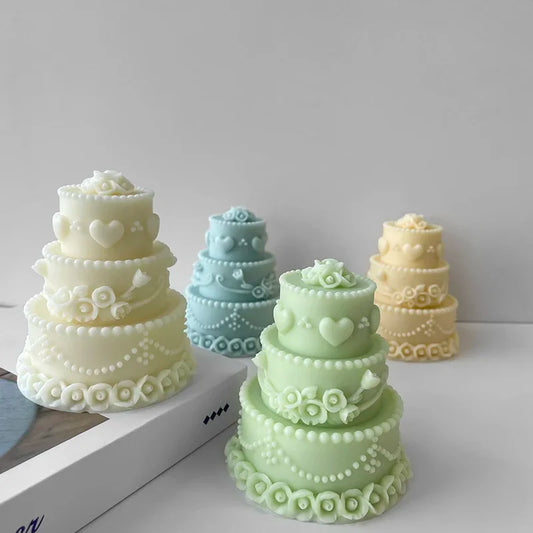 Birthday Cake Candle Mould