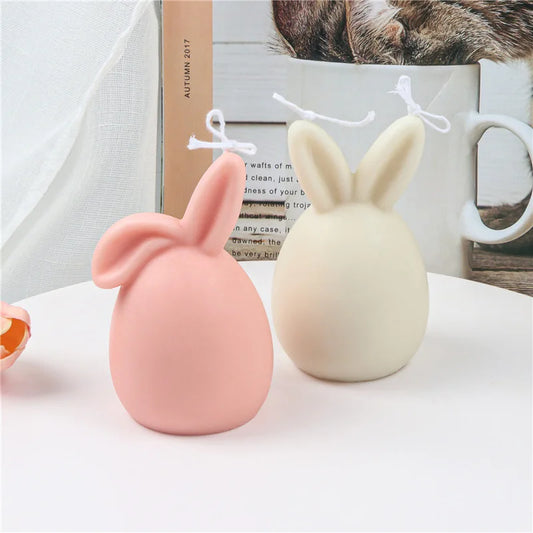 Easter Egg Bunny Silicone Candle Mould