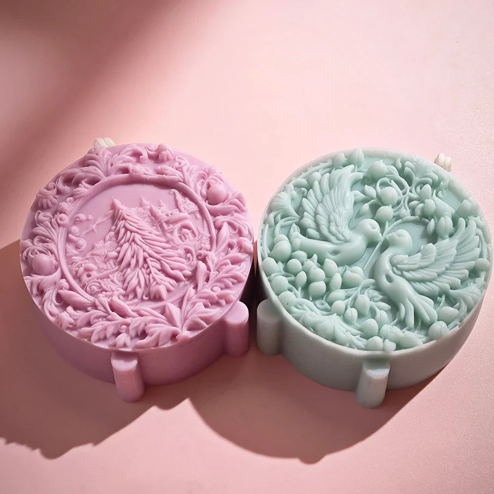 Secret Realm Christmas Forest Moulds for Candle