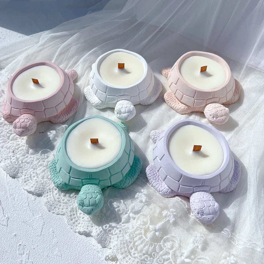 Sea Turtle Candle Vessel Silicone Mould