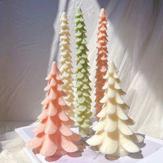 Taper Christmas Tree Silicone Candle Moulds