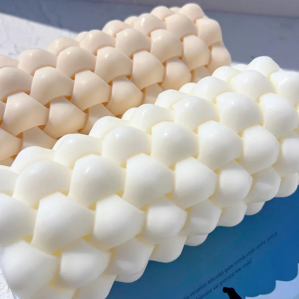 Aesthetic Bubble Pillar Candle Mould