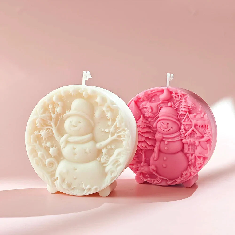 Branch Snowman Candle Mould