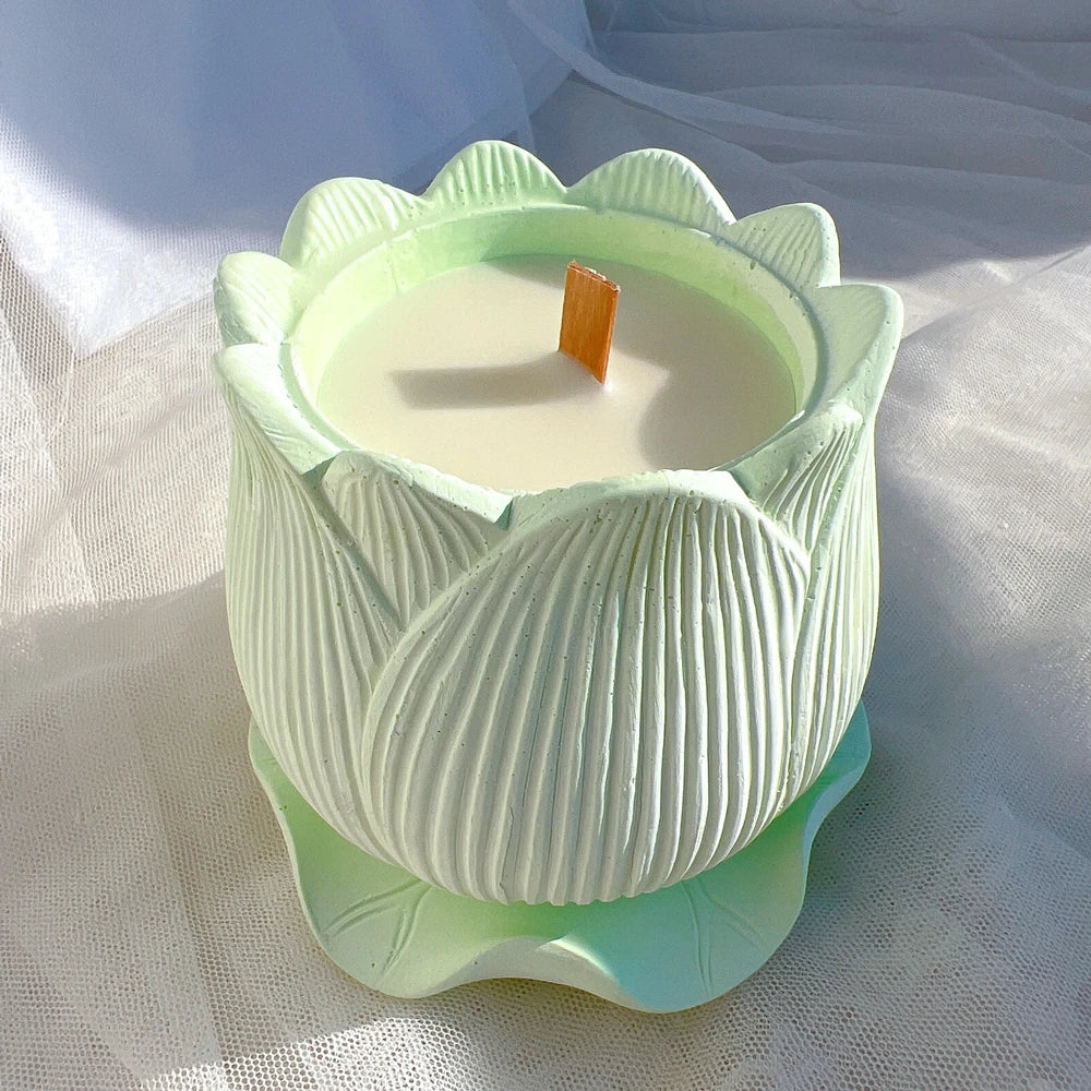 Lotus Tea Light Holder Silicone Mould