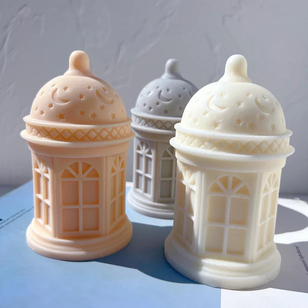 Islamic Ramadan Lantern Silicone Candle Mould