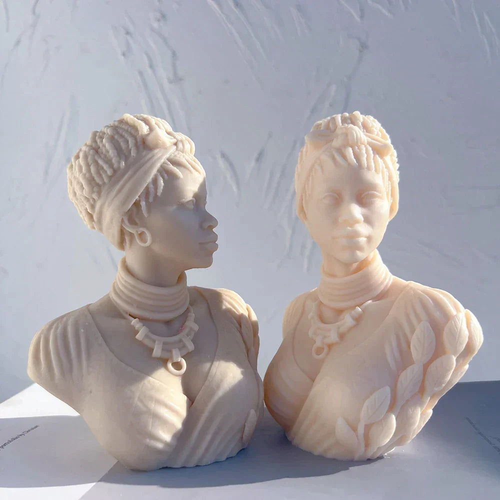 African Goddess Candle Mould