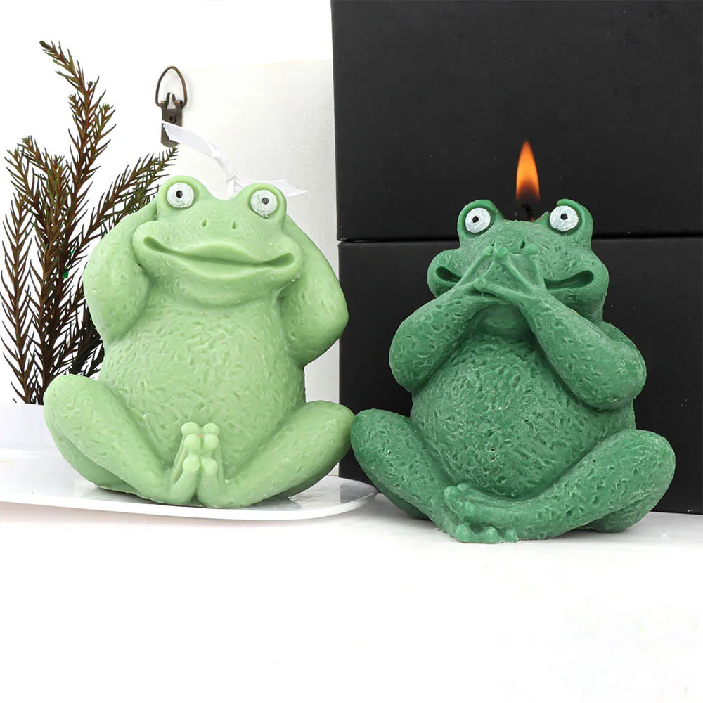 Silly Frog Candle Mould