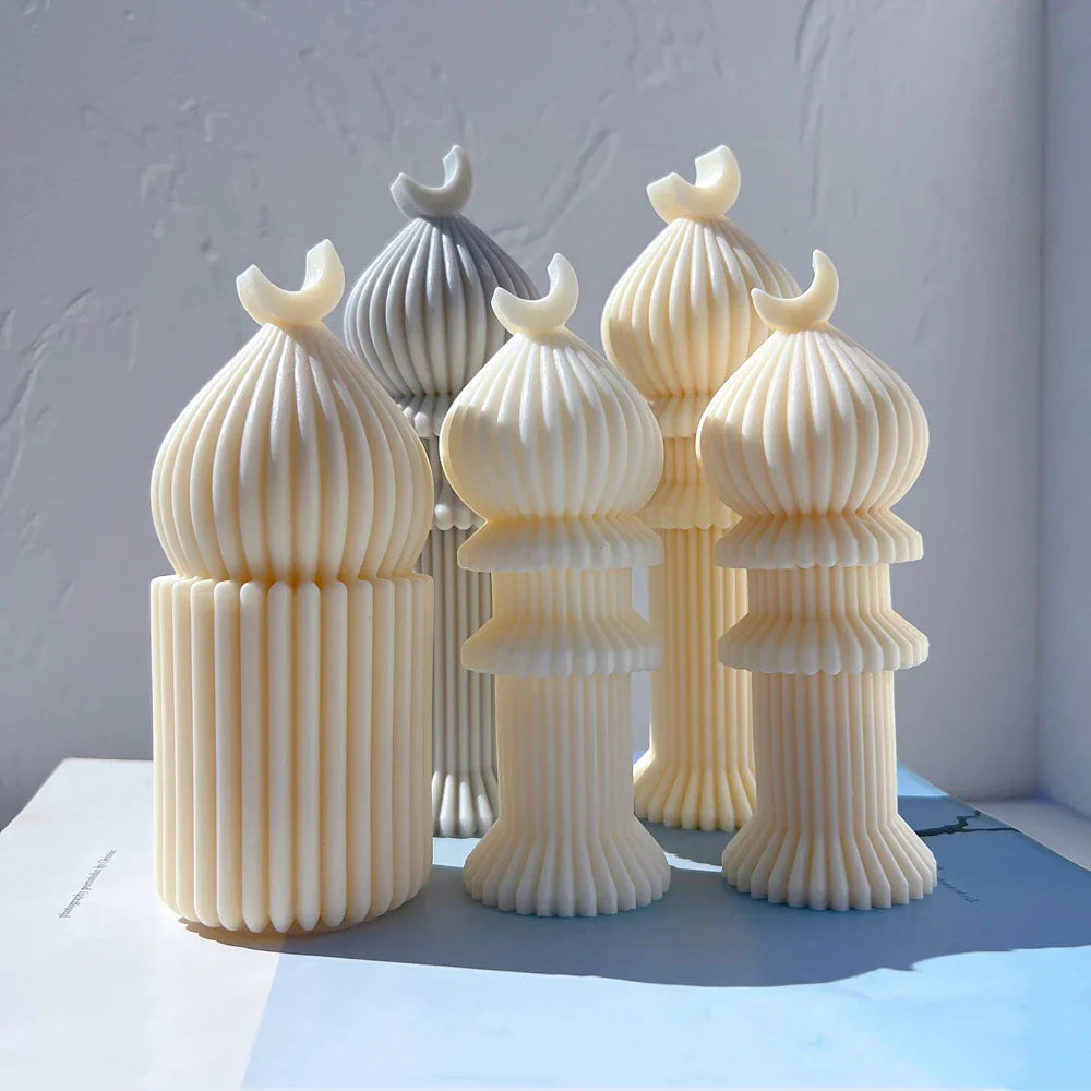Ramadan Décor Pillar Candle Silicone Mould