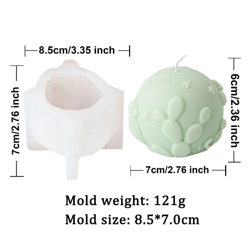 Holiday Hideaway Silicone Candle Moulds
