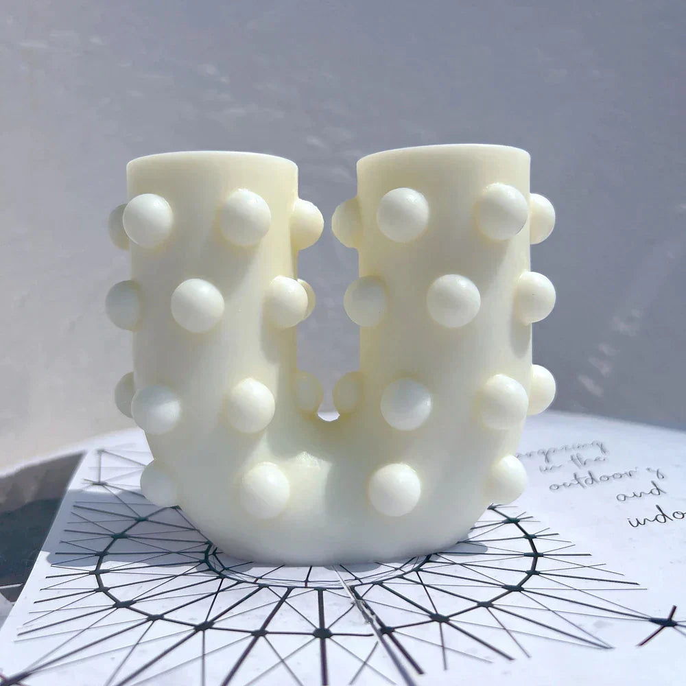 Geometric Shapes Candle Moulds