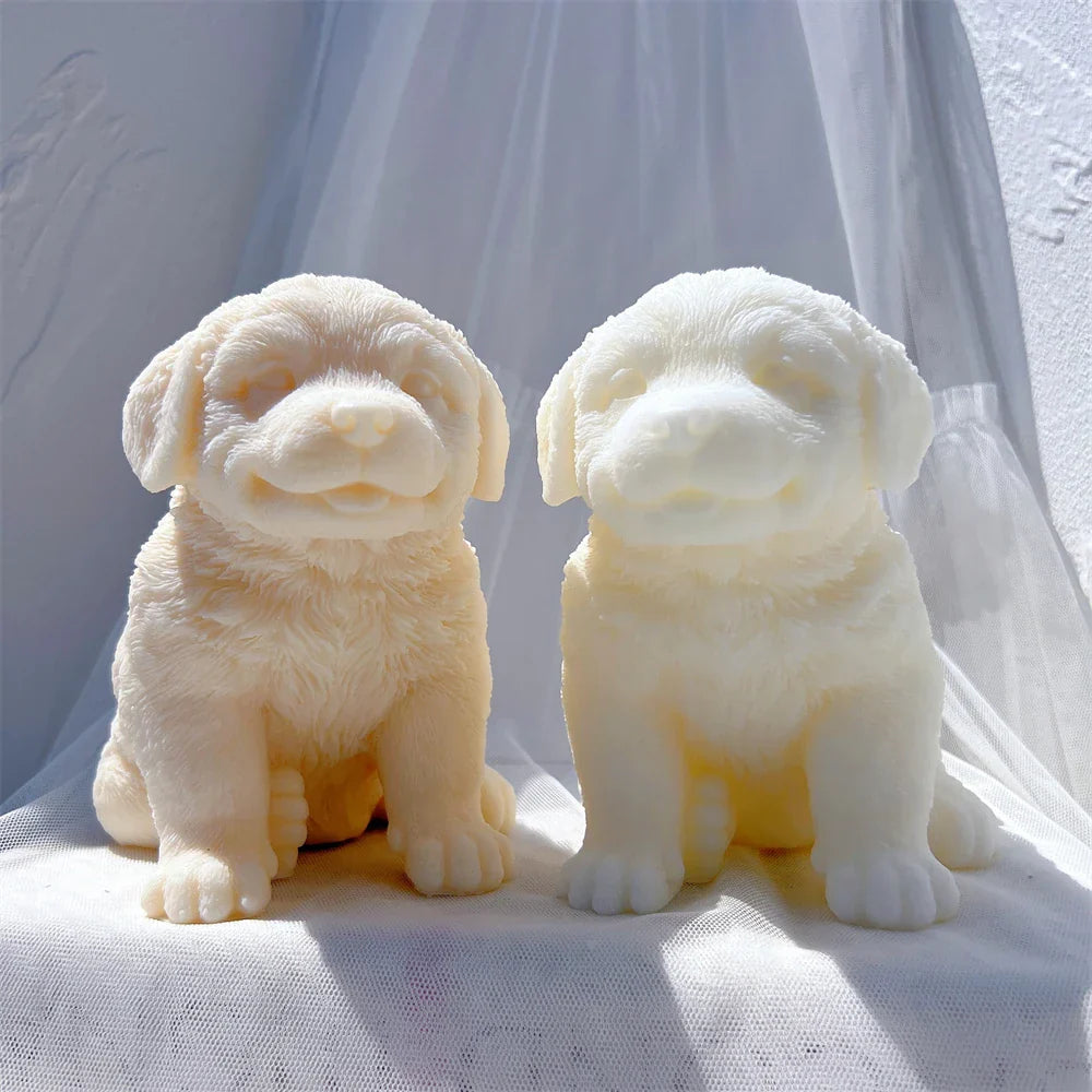 Bernese Mountain Dog Silicone Candle Mould