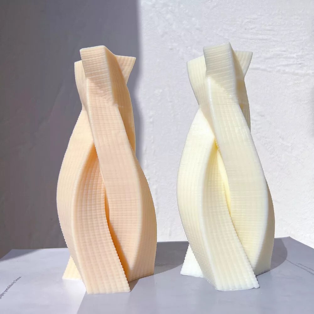 Twisted Tower Candle Mould