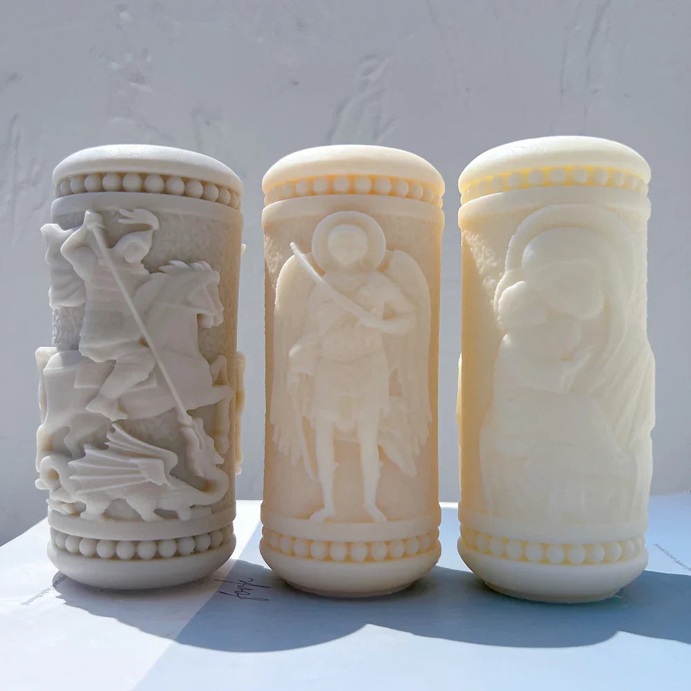 Saint's Design Candle Silicone Mould