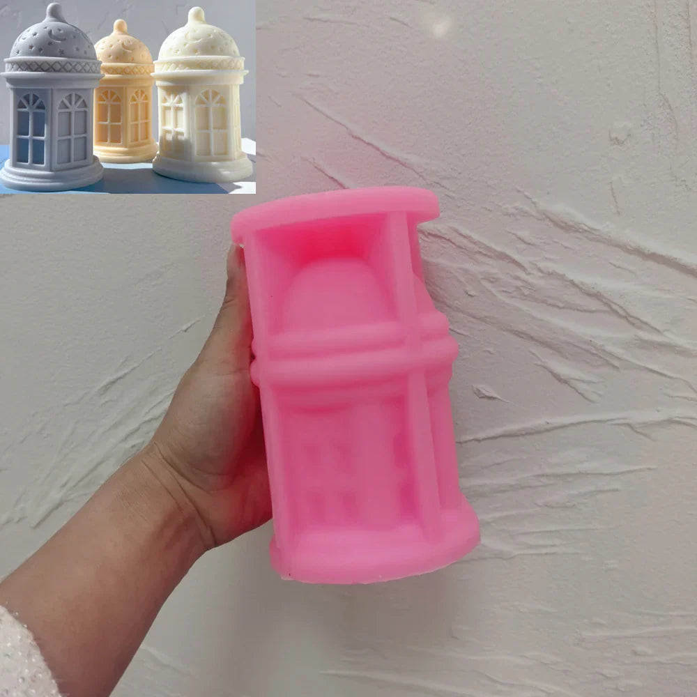 Islamic Ramadan Lantern Silicone Candle Mould