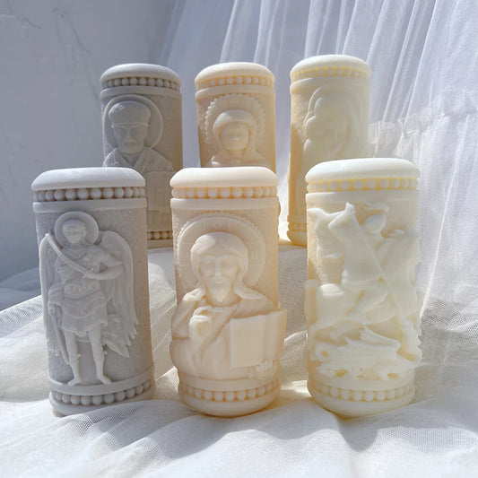 Saint's Design Candle Silicone Mould