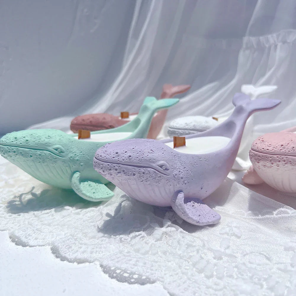 Magic Whale Candle Vessel Silicone Mould