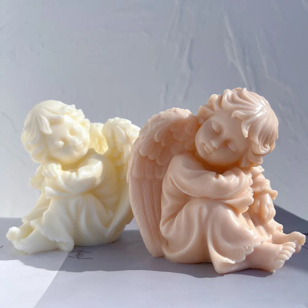 Cherub Candle Mould Silicone