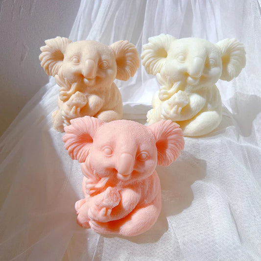 Cute Koala Silicone Candle Mould