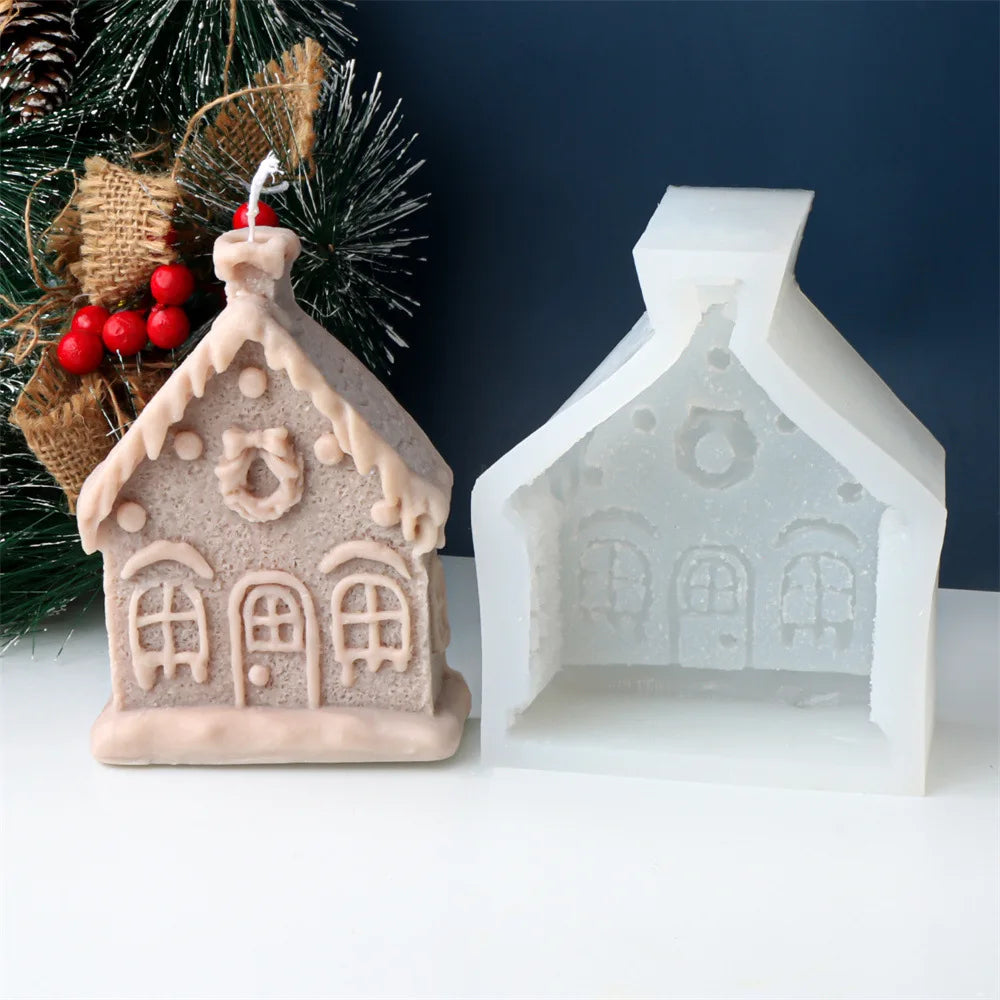 Holiday Hideaway Silicone Candle Moulds