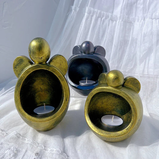 Angel Tea Light Candle Holder Silicone Candle Mould