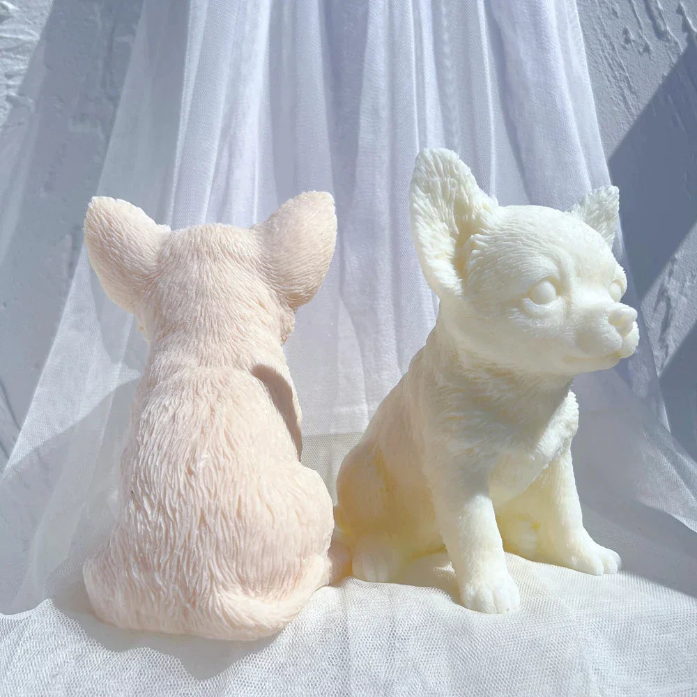 Chihuahua Puppy Candle Mould