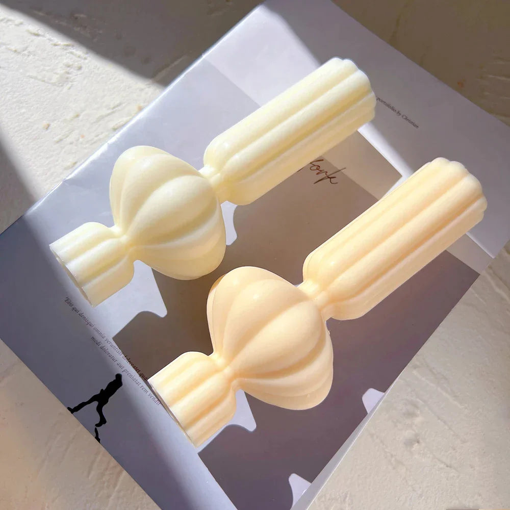 Unique Tall Pillar Silicone Candle Mould