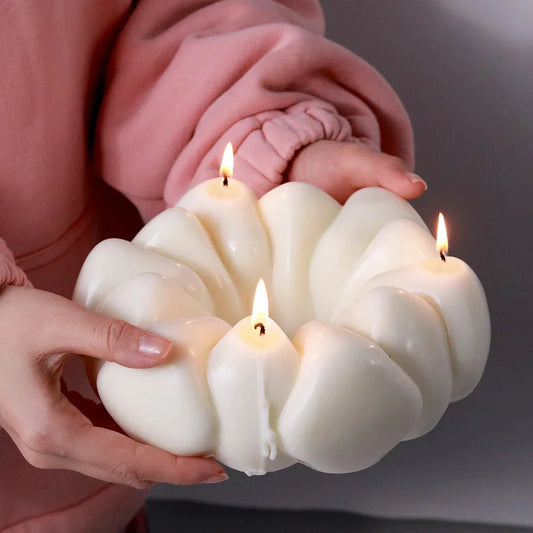 Stone Stack Donut Candle Mould