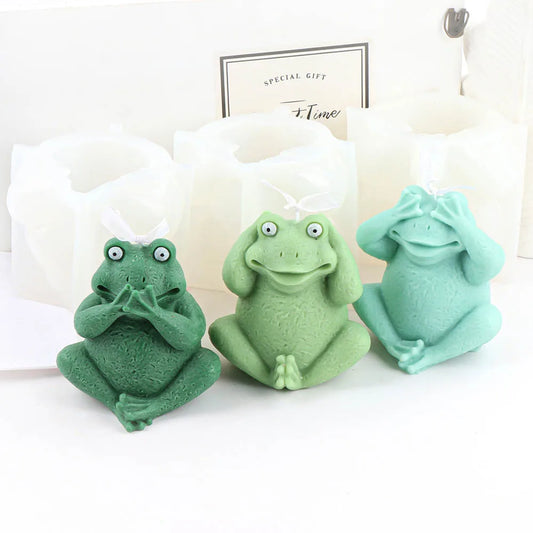 Silly Frog Candle Mould