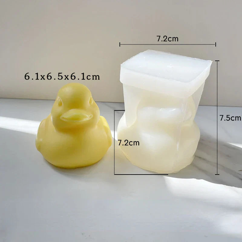 Little Yellow Duck Candle Silicone Mould