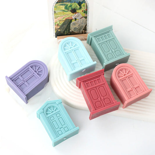 Doors And Windows Silicone Mould for Candles