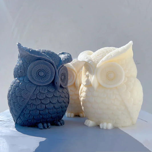 Owl Candle Silicone Mould - Create Adorable Owl Candles