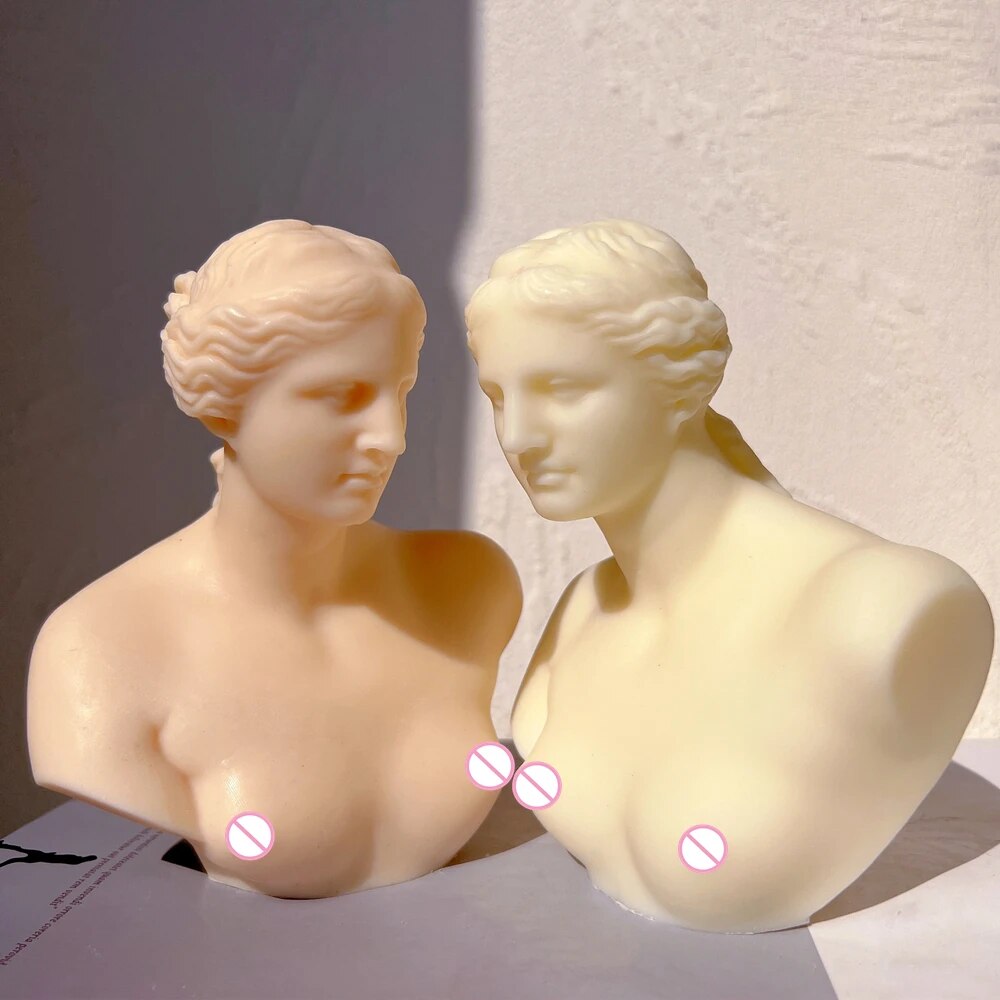 Venus de Milo Bust Candle Mould