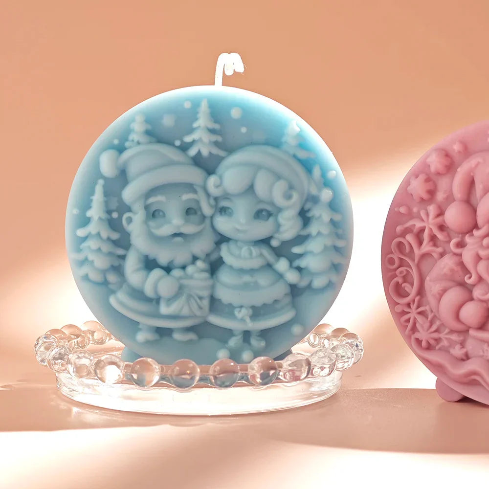 Christmas Santa DIY Candle Mould