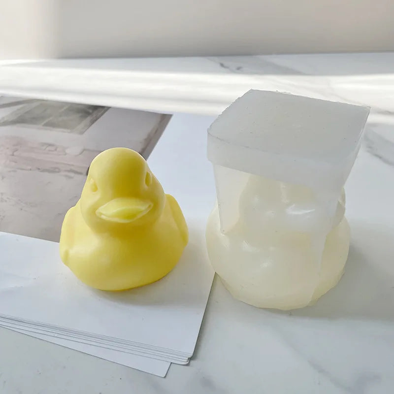 Little Yellow Duck Candle Silicone Mould