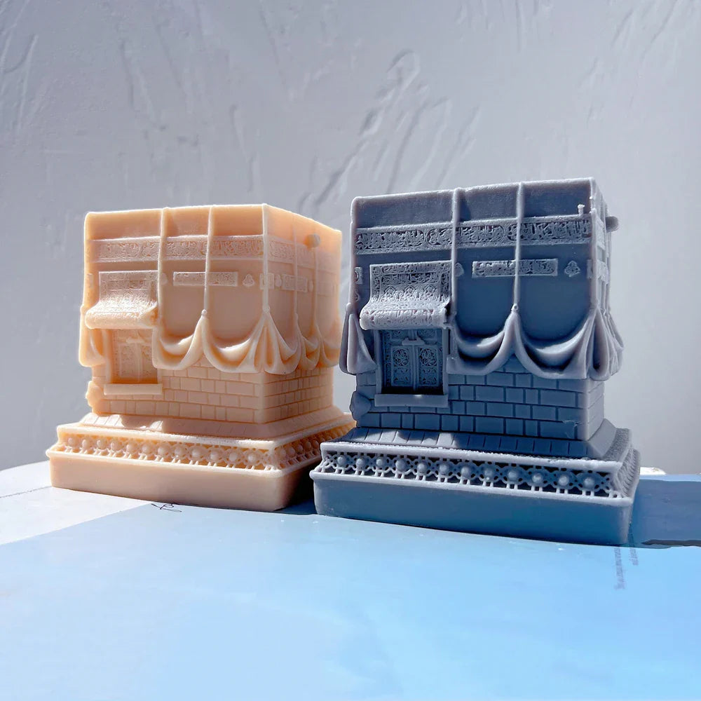Kaaba Figurine Silicone Candle Mould