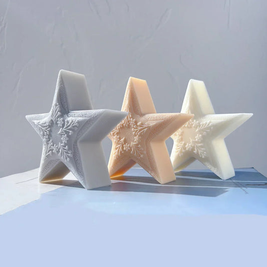 Star Silicone Candle Mould for Ramadan & Eid Decor