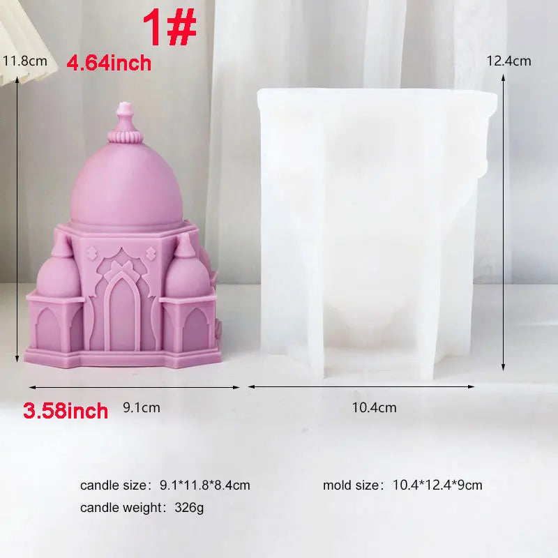 Mosque Candle Mould