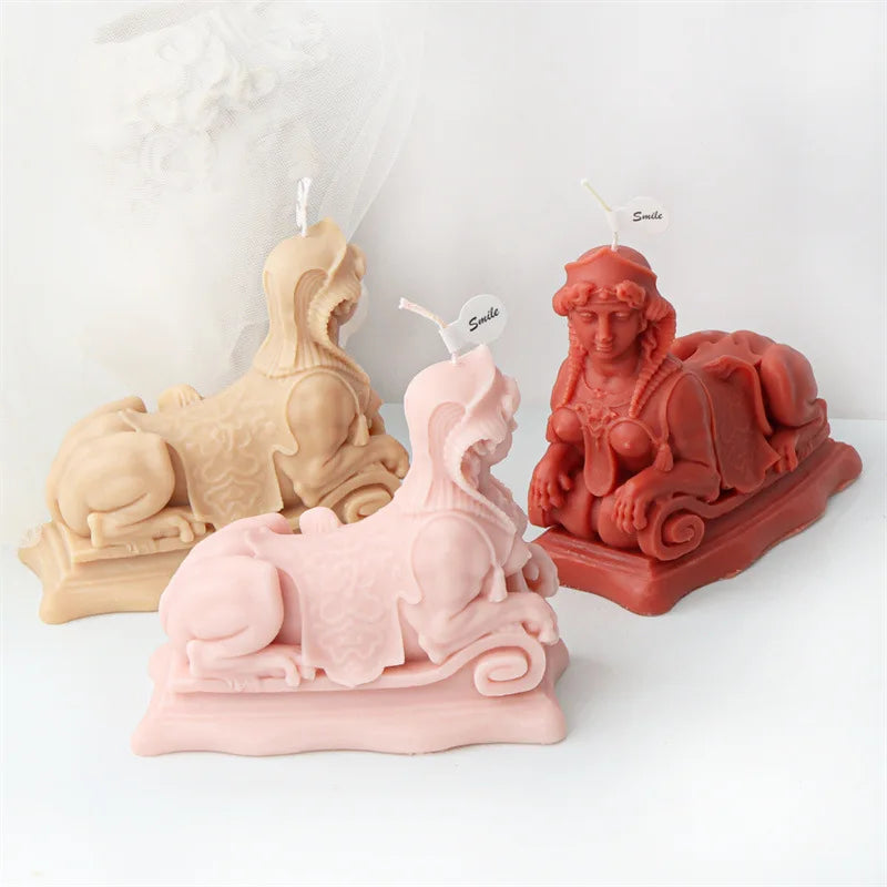 Sphinx Silicone Candle Mould